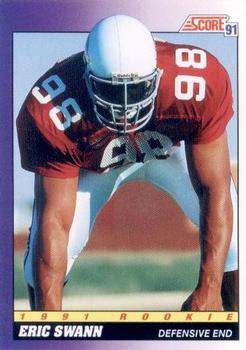 Eric Swann Phoenix Cardinals 1991 Score NFL Rookie Card #596